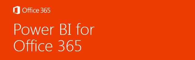 Microsoft Power Bi Office 365 banner