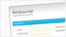 excelmall körjournal